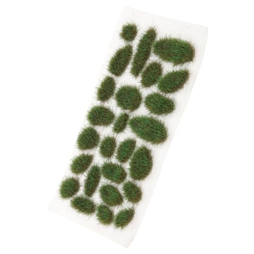 Uonlytech Diorama Grasbüschel Modell für Miniaturmodelle Realistische Graslandschaft für Sandtisch Dekoration mit Gefälschtem Modell für DIY Projekte von Uonlytech