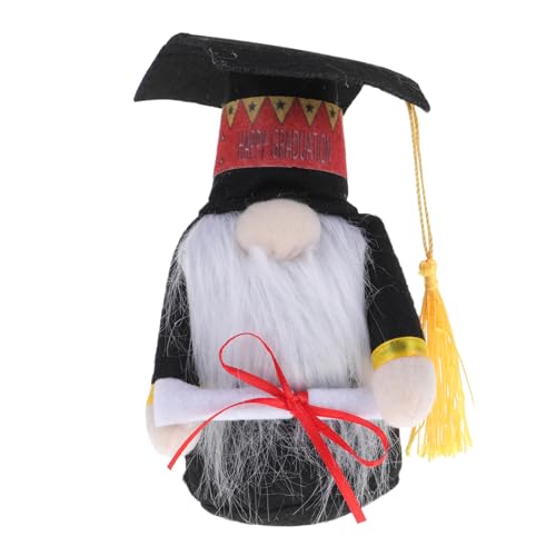 Uonlytech Graduation Plush Doll Mit Schwarzem Doktorhut Weiche Dekorative Plüschfigur Für Abschlussfeiern Für Absolventen Und Erinnerungsstück Uonlytech Graduation Plush Doll Mit Schwarzem Doktorhut Weiche Dekorative Plüschfigur Für Abschlussfeiern Für Absolventen Und Erinnerungsstück von Uonlytech