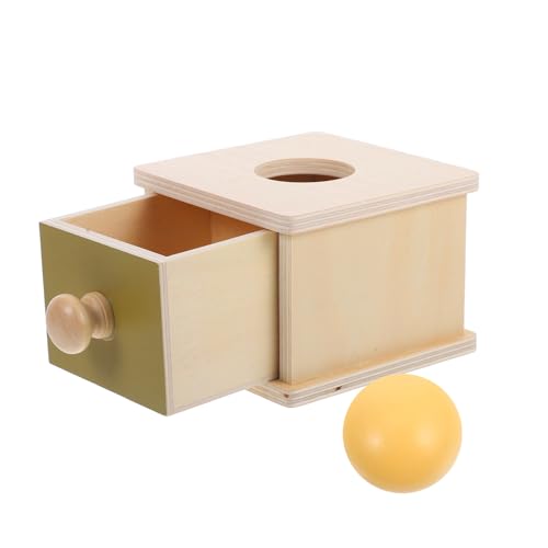 Uonlytech Holz Montessori mit Motorikförderndes Lernspielzeug für Junge Mädchen Farbsortierendes Wurfspiel Langlebiges Holzmaterial für Jungen und Frühe von Uonlytech