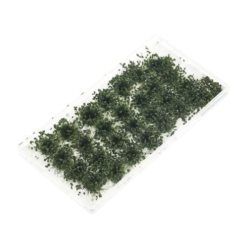 Uonlytech Miniaturlandschaftsdekor Mit Künstlichen Sträuchern Und Gras Für Sandtisch Verzierungen Für DIY Projekte Und Szene Layouts Für Modellbau von Uonlytech