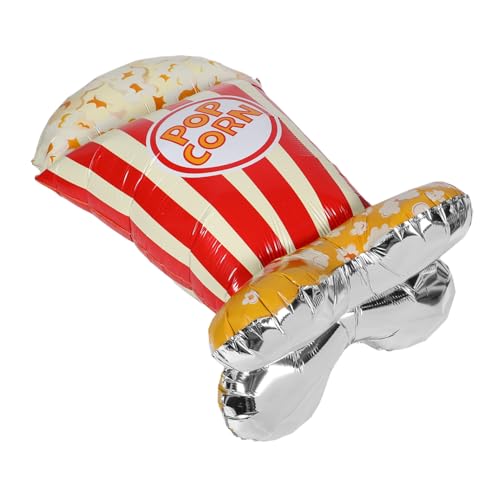 Uonlytech Riesiger Selbststehender Popcorn Folienballon Realistische Langlebig und Wiederverwendbar für Kindergeburtstag Schulparty und Karnevalsdekoration Uonlytech Riesiger Selbststehender Popcorn Folienballon Realistische Langlebig und Wiederverwendbar für Kindergeburtstag Schulparty und Karnevalsdekoration von Uonlytech