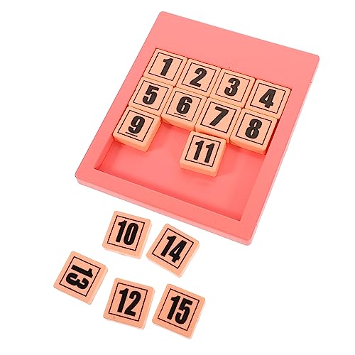 Uonlytech Rutschendes Zahlenpuzzle für Logikspielzeug Geduld und Mathematischem für Zuhause und Schule Stufige Herausforderung Uonlytech Rutschendes Zahlenpuzzle für Logikspielzeug Geduld und Mathematischem für Zuhause und Schule Stufige Herausforderung von Uonlytech