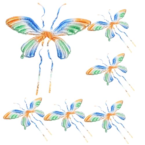 Uonlytech Schmetterlingsflügel Aluminiumfolie Ballon Aufblasbare Flügel Luftballons für Partydeko Teilig Bunte Metallic Farben Geeignet für Fasching Halloween Zufällige Zufällige Farbe Uonlytech Schmetterlingsflügel Aluminiumfolie Ballon Aufblasbare Flügel Luftballons für Partydeko Teilig Bunte Metallic Farben Geeignet für Fasching Halloween Zufällige Zufällige Farbe von Uonlytech