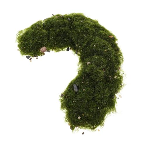 Uonlytech Simulierter Gemahlener Graskies Feenhaftes Gartengras Grasgeländepulver Modellgras Gartenhandwerksgras Künstliches Gras Zum Basteln Geländemodellbausatz Miniaturen Kunstgras Stein von Uonlytech