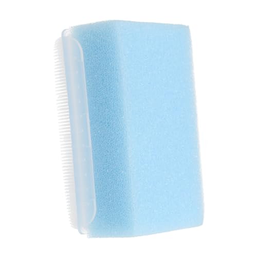 Uonlytech Tastpinsel Für Das Sensorische Training Werkzeug Therapiebürste Nagelpeelpinsel Wilbarger-bürste Babyhaarwäscher Babyschwamm Zum Babybadschwamm Silikon Luffa Plastik Sky-Blue von Uonlytech