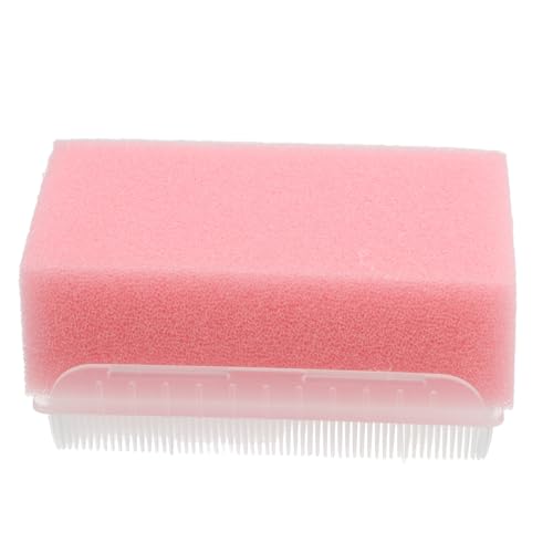 Uonlytech Tastpinsel Für Das Sensorische Training Wilbarger Therapiebürste Maisseidenbürste Sensorischer Pinsel Babywäscher Sensorische Für SPM Rosa Schwamm von Uonlytech