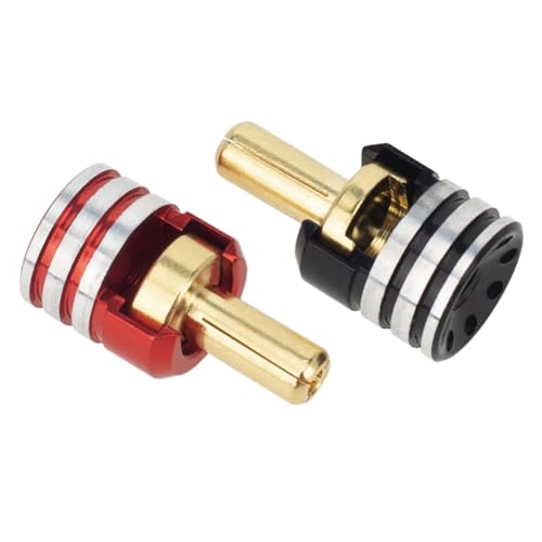 Uooduby 2 Stück/Set Batterie-Kühlkörper-Stecker und Griffe-Set 4,0 mm für 1/10 Off-Road Truck RC Autoteile Zubehör Upgrade-Teil Uooduby 2 Stück/Set Batterie-Kühlkörper-Stecker und Griffe-Set 4,0 mm für 1/10 Off-Road Truck RC Autoteile Zubehör Upgrade-Teil von Uooduby