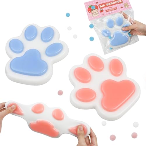 2 Stück Taba Squishy, 14CM FufuSquishy XXL, Große TabaSquishy-Pfote, Riesiges Katzenpfoten-Quetschspielzeug, Weiches Katzenpfoten-Zappelspielzeug Zum Stressabbau Für Jun-gen Und Mädchen 2 Stück Taba Squishy, 14CM FufuSquishy XXL, Große TabaSquishy-Pfote, Riesiges Katzenpfoten-Quetschspielzeug, Weiches Katzenpfoten-Zappelspielzeug Zum Stressabbau Für Jun-gen Und Mädchen von Uoqpty