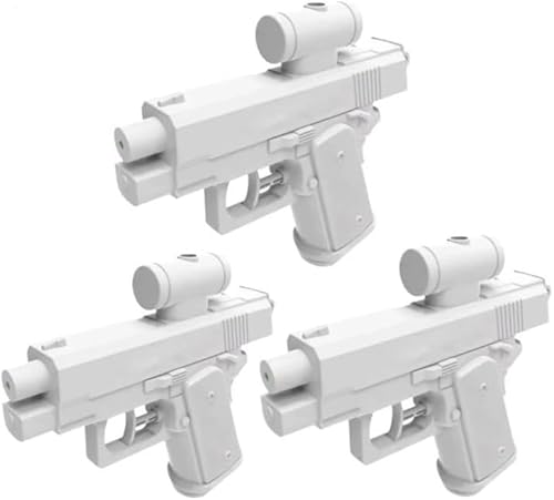 3 Stück Prank Water Guns - Prank Two-Way Water Guns, Rückwärts-Wasserpistole Streich-Wasserpistole Mit Spritzfunktion Von Vorne Und Hinten, Kreative Streiche Kampfspielzeug Wasserpistolen von Uoqpty