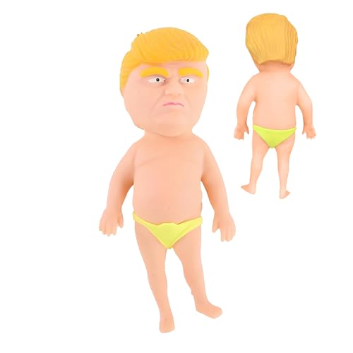 Donald TRU-MP Stressspielzeug – 2025 NEU Donald TRU-MP Stressabbau-Quetschpuppen, Donalds Stressabbau-Knetball, Sandgefülltes Zappelspielzeug Für Kinder Und Erwachsene von Uoqpty