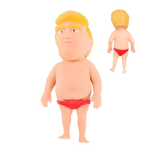 Donald TRU-MP Stressspielzeug – 2025 NEU Donald TRU-MP Stressabbau-Quetschpuppen, Donalds Stressabbau-Knetball, Sandgefülltes Zappelspielzeug Für Kinder Und Erwachsene von Uoqpty