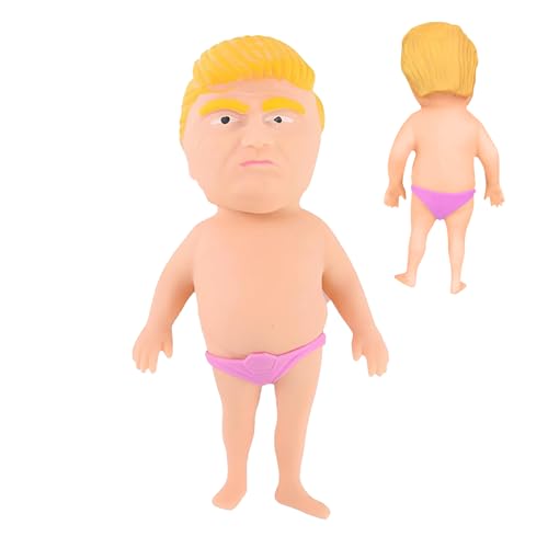 Donald TRU-MP Stressspielzeug – 2025 NEU Donald TRU-MP Stressabbau-Quetschpuppen, Donalds Stressabbau-Knetball, Sandgefülltes Zappelspielzeug Für Kinder Und Erwachsene von Uoqpty