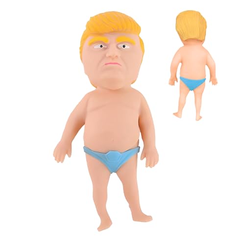 Donald TRU-MP Stressspielzeug – 2025 NEU Donald TRU-MP Stressabbau-Quetschpuppen, Donalds Stressabbau-Knetball, Sandgefülltes Zappelspielzeug Für Kinder Und Erwachsene von Uoqpty
