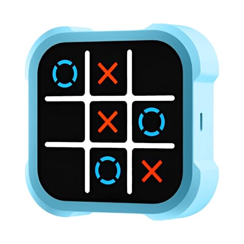 Elektronisches Tic-Tac Toe-Spiel - 3-in-1Tic Tac Toe Bolt-Spiel, Tragbare Reisespielkonsole Für Kinder Und Erwachsene, Handheld-Puzzle-Spielkonsole Schachbrettspiel Für Kinder A-b 3 Jahren Elektronisches Tic-Tac Toe-Spiel - 3-in-1Tic Tac Toe Bolt-Spiel, Tragbare Reisespielkonsole Für Kinder Und Erwachsene, Handheld-Puzzle-Spielkonsole Schachbrettspiel Für Kinder A-b 3 Jahren von Uoqpty