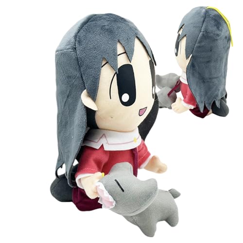 Uoqpty Anime Plüschtiere - Stofftiere - Große Augen Mädchen In Rotem Für Reise Halloween Geburtstag Zuhause Deko Uoqpty Anime Plüschtiere - Stofftiere - Große Augen Mädchen In Rotem Für Reise Halloween Geburtstag Zuhause Deko von Uoqpty