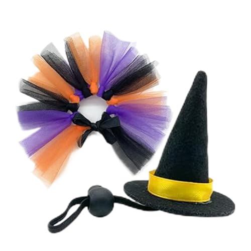 Uoqpty Bartagamen Kostüme, Hexenkostüm Für Kleine Haustiere Zu Halloween, Halloween Kleidung & Zubehör für Reptilien und Kleintiere wie Geckos Schildkröten Hamster Igel Vogel von Uoqpty