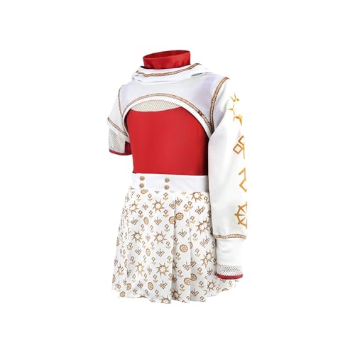 Uoqpty Cheerleader Kostüm, Cheer-Anzug, Kinder Anzug Für Halloween Karneval Auftritte Schule Cheerleader von Uoqpty