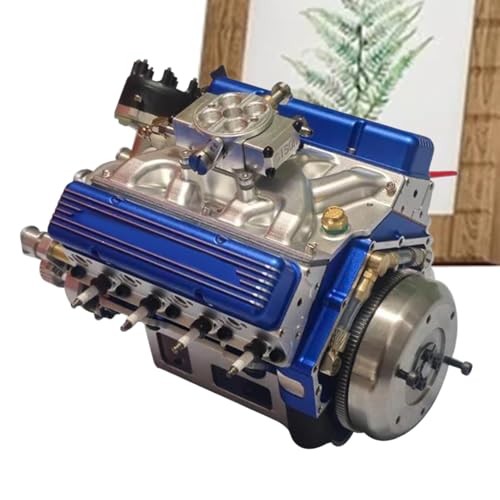 Uoqpty Modellmotoren | Metall V8 Motor Ausstellung,Originelles Spielzeug Lernspielzeug Geschenkideen Für Söhne Teens Männer Familie Freunde Jugendliche Mädchen Und Töchter Uoqpty Modellmotoren | Metall V8 Motor Ausstellung,Originelles Spielzeug Lernspielzeug Geschenkideen Für Söhne Teens Männer Familie Freunde Jugendliche Mädchen Und Töchter von Uoqpty