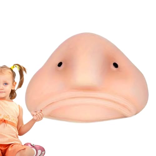 Uoqpty Stress Relief Spielzeug - Stressabbau-Blobfish-Quetschspielzeug,Sanftes Sensorikspielzeug Mit Langsam Zurückformendem Effekt Für Büro Kinder Mädchen Uoqpty Stress Relief Spielzeug - Stressabbau-Blobfish-Quetschspielzeug,Sanftes Sensorikspielzeug Mit Langsam Zurückformendem Effekt Für Büro Kinder Mädchen von Uoqpty