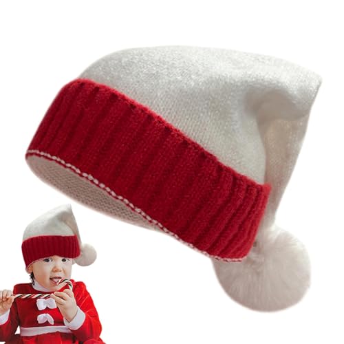 Uoqpty Winter-Weihnachtsmützen für Kinder, Weihnachtsmützen für, saisonale dekorative Thermo-Weihnachtsmannmützen für Feiertagsfeiern Uoqpty Winter-Weihnachtsmützen für Kinder, Weihnachtsmützen für, saisonale dekorative Thermo-Weihnachtsmannmützen für Feiertagsfeiern von Uoqpty