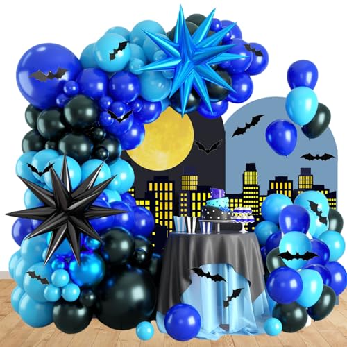 Bat Luftballons Girlande Dekoration Super City Geburtstag Deko für Geburtstagsfeier Partys Dekoration von Uotroy