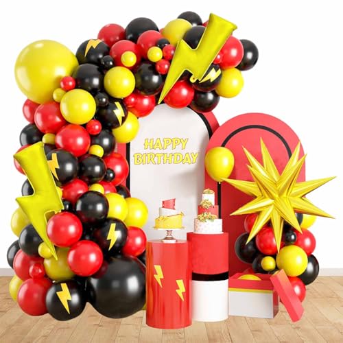 Geburtstags Redball Luftballons Dekorationen Redball Geburtstag Deko für Geburtstags Dekorationen Partyzubehör Geburtstags Redball Luftballons Dekorationen Redball Geburtstag Deko für Geburtstags Dekorationen Partyzubehör von Uotroy