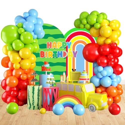 Geburtstags Wassermelone Luftballons Dekorationen Watermelon Geburtstag Deko für Geburtstags Dekorationen Partyzubehör von Uotroy