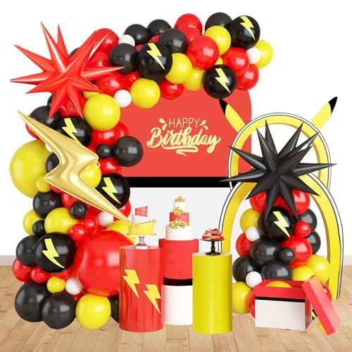 Redball Luftballons Girlande Dekoration Redball Geburtstag Deko für Geburtstagsfeier Partys Dekoration von Uotroy