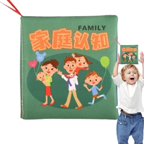 Buch aus weichem Stoff für Babys, weiches Buch, Beißring für Bauernhof, Früherziehung, Bücher aus Knitterstoff für Kleinkinder, Bücher aus Knitterstoff zum Anfassen und Anfassen Uozonit Buch aus weichem Stoff für Babys, weiches Buch, Beißring für Bauernhof, Früherziehung, Bücher aus Knitterstoff für Kleinkinder, Bücher aus Knitterstoff zum Anfassen und Anfassen Uozonit von Uozonit