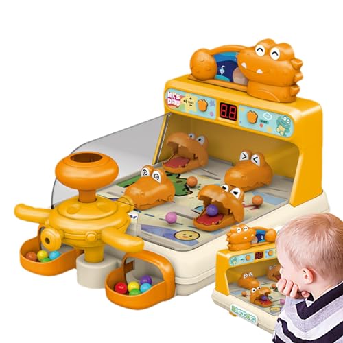 Uozonit Arcade-Flipper, Dinosaurier-Flipper | Arcade-Spielmaschine für kreative Arcade-Spiele | Innovativer Miniatur-Flipper, klassische Tischspiele für 4 bis 6 Jahre Uozonit Arcade-Flipper, Dinosaurier-Flipper | Arcade-Spielmaschine für kreative Arcade-Spiele | Innovativer Miniatur-Flipper, klassische Tischspiele für 4 bis 6 Jahre von Uozonit