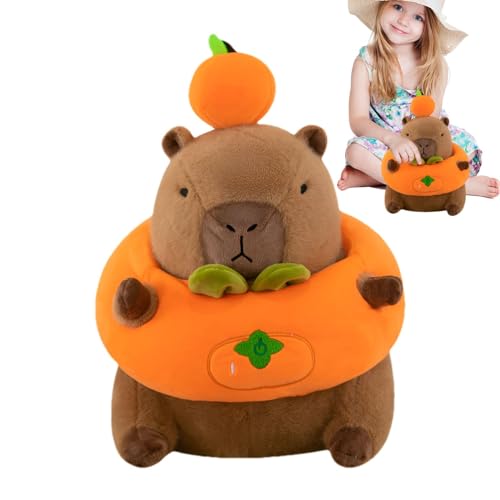 Uozonit Capybara Plüschtiere, Capybara-Figur | Hübsches Capybara Khaki aus weichem Plüsch, Capybara Khaki, gefülltes Capybara-Kissen für Erwachsene Uozonit Capybara Plüschtiere, Capybara-Figur | Hübsches Capybara Khaki aus weichem Plüsch, Capybara Khaki, gefülltes Capybara-Kissen für Erwachsene von Uozonit