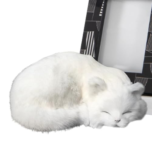 Uozonit Katzenplüschtier, Plüschtier, realistisches Tiermodell – Spielzeug aus weichem Plüsch für Jungen und Mädchen, Modell 20,3 cm, Dekoration Uozonit Katzenplüschtier, Plüschtier, realistisches Tiermodell – Spielzeug aus weichem Plüsch für Jungen und Mädchen, Modell 20,3 cm, Dekoration von Uozonit