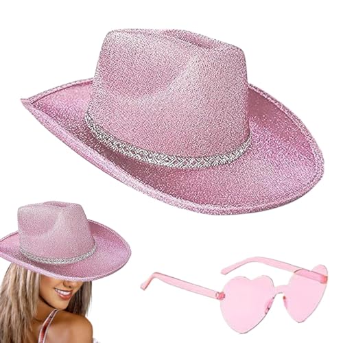 Uozonit Partyhüte für Erwachsene, goldener Cowboyhut – niedlicher Glitzer-Disco-Hut | Partyzubehör, Paillettenhut, Disco-Party-Verkleidungszubehör, Uozonit Partyhüte für Erwachsene, goldener Cowboyhut – niedlicher Glitzer-Disco-Hut | Partyzubehör, Paillettenhut, Disco-Party-Verkleidungszubehör, von Uozonit