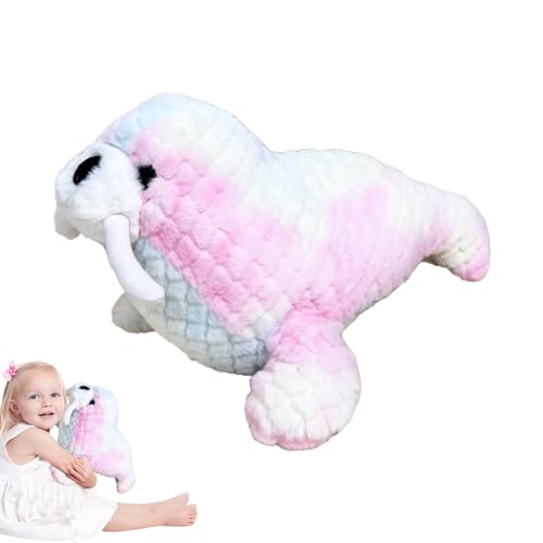 Uozonit Plüschtier mit Meerestieren | Kuscheltiere aus Walross | Plüschspielzeug zum Kuscheln in Regenbogenfarben für Auto, Schlafzimmer, Büro, Wohnzimmer, Geburtstags- und Weihnachtsgeschenke Uozonit Plüschtier mit Meerestieren | Kuscheltiere aus Walross | Plüschspielzeug zum Kuscheln in Regenbogenfarben für Auto, Schlafzimmer, Büro, Wohnzimmer, Geburtstags- und Weihnachtsgeschenke von Uozonit