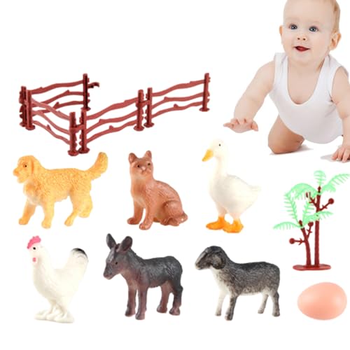 Uozonit Waldtierfiguren | Realistische Tierfiguren, Simulation von Huhn, Ente, Katze, Hund, Esel, Spielzeug für Tafelaufsätze auf Ranch Uozonit Waldtierfiguren | Realistische Tierfiguren, Simulation von Huhn, Ente, Katze, Hund, Esel, Spielzeug für Tafelaufsätze auf Ranch von Uozonit