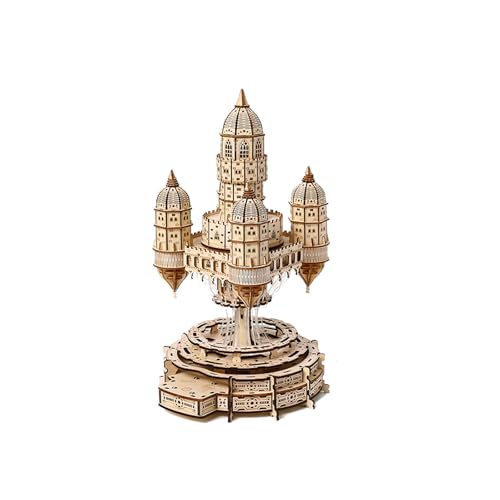 UpGLeuch 3D Holzpuzzle Erwachsene mit Licht, Modellbausatz Hholz, DIY 3D Architektur Modellbau Holz, Vintage 3D Holzbausatz Heimdekoration Desktop Spielzeug Erwachsene und Kinder UpGLeuch 3D Holzpuzzle Erwachsene mit Licht, Modellbausatz Hholz, DIY 3D Architektur Modellbau Holz, Vintage 3D Holzbausatz Heimdekoration Desktop Spielzeug Erwachsene und Kinder von UpGLeuch