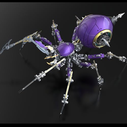 UpGLeuch 3D Metall Puzzle Spinne Modellbausatz für Erwachsene, DIY Metall 3D Puzzle Modell Kits mit Werkzeug, Desktop Spielzeug Geschenke für Erwachsene UpGLeuch 3D Metall Puzzle Spinne Modellbausatz für Erwachsene, DIY Metall 3D Puzzle Modell Kits mit Werkzeug, Desktop Spielzeug Geschenke für Erwachsene von UpGLeuch