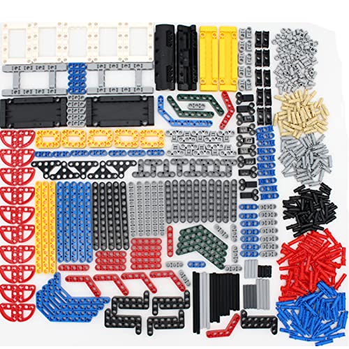 UpGLeuch Major Technik 591Teile Technik Ersatzteile Set, Klemmbausteine, Stifte, Achse und Verbinder, Roboter, Unisex, 3+ Jahre, 591 Teile von UpGLeuch