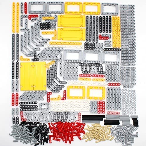 UpGLeuch Technik Ersatzteile Klemmbausteine für Major Technik Set, 548Teile Klemmbausteine Technik Ersatzteile Set Verbinder,Technik Stifte und Platten,Achse Kompatibel mit Lego von UpGLeuch