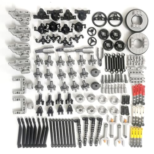 UpGLeuch Technik Ersatzteile Pneumatik Set mit Pneumatic Cylinders für Major Technik Modellbausatz, Klemmbausteine Technik Pneumatik von UpGLeuch