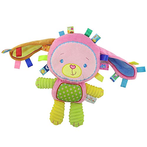 Plüsch-Hase Stofftier Lovey Infant Pacify Puppe-weiches Spielzeug Taggie Soothing Sinnes Spielzeug Großes Geschenk für Neugeborene Kleinkind-Säuglingskinderbett - Pink Rabbit Schlagwörter Rattle Spielzeug Plüsch-Hase Stofftier Lovey Infant Pacify Puppe-weiches Spielzeug Taggie Soothing Sinnes Spielzeug Großes Geschenk für Neugeborene Kleinkind-Säuglingskinderbett - Pink Rabbit Schlagwörter Rattle Spielzeug von Upalupa