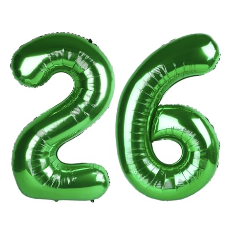Grüner Zahlenballon 26 von Upgesy