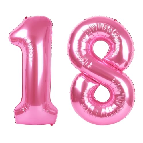 Zahl rosa 18 Ballon Zahl rosa 18 Ballon von Upgesy