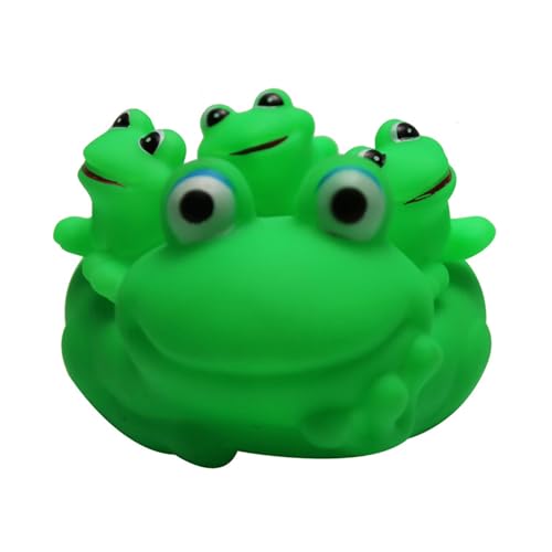 Baby Bad Spielzeug Gummi -Frosch -Bad -Spielzeug schwimmendem Squeeze Frog Family Badewanne für Babygeschenk Mom mit 3 4pcs Baby Bad Spielzeug Gummi -Frosch -Bad -Spielzeug schwimmendem Squeeze Frog Family Badewanne für Babygeschenk Mom mit 3 4pcs von Upiulote