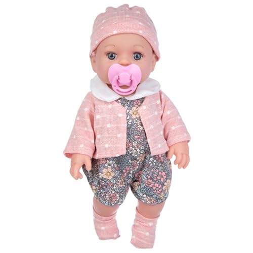 Upiulote 11, 8 Zoll waschbarer realistischer Babypuppe für Mädchen mit niedlichen Kleidung und beweglichem Gelenk sicherer Vinyl lebensechter Neugeborener Puppe für Mädchen Geschenkspielzeug Style33 Upiulote 11, 8 Zoll waschbarer realistischer Babypuppe für Mädchen mit niedlichen Kleidung und beweglichem Gelenk sicherer Vinyl lebensechter Neugeborener Puppe für Mädchen Geschenkspielzeug Style33 von Upiulote