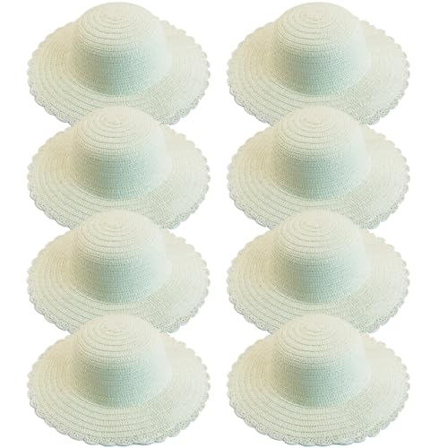 Upiulote 8pcs Strohhut Kinder, DIY Upiulote 8pcs Strohhut Kinder, DIY von Upiulote