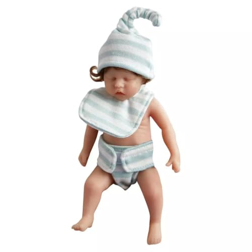 Upiulote Mini Babypuppe Realistische Miniatur -Silikon -Kleinkindpuppen Ganzkörper 15 cm Upiulote Mini Babypuppe Realistische Miniatur -Silikon -Kleinkindpuppen Ganzkörper 15 cm von Upiulote