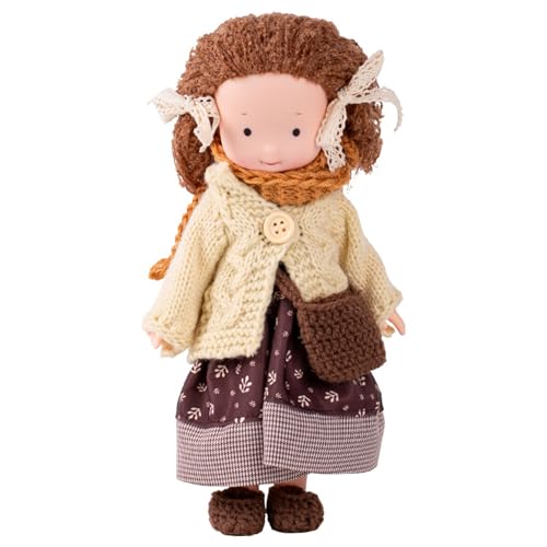 Upiulote Stoffpuppe 9, 5 -Zoll weiche Cartoon -Stoffpuppen für Mädchen mit Strampleranzug kleine entzückende Babypuppen für Mädchen zum Weihnachtsgeburtstag Taufgeschenk, Stil 1 Upiulote Stoffpuppe 9, 5 -Zoll weiche Cartoon -Stoffpuppen für Mädchen mit Strampleranzug kleine entzückende Babypuppen für Mädchen zum Weihnachtsgeburtstag Taufgeschenk, Stil 1 von Upiulote
