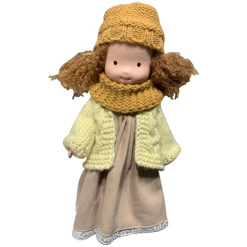 Upiulote Stoffpuppe 9, 5 -Zoll weiche Cartoon -Stoffpuppen für Mädchen mit Strampleranzug kleine entzückende Babypuppen für Mädchen zum Weihnachtsgeburtstag Taufgeschenk, Style 2 Puppe Upiulote Stoffpuppe 9, 5 -Zoll weiche Cartoon -Stoffpuppen für Mädchen mit Strampleranzug kleine entzückende Babypuppen für Mädchen zum Weihnachtsgeburtstag Taufgeschenk, Style 2 Puppe von Upiulote