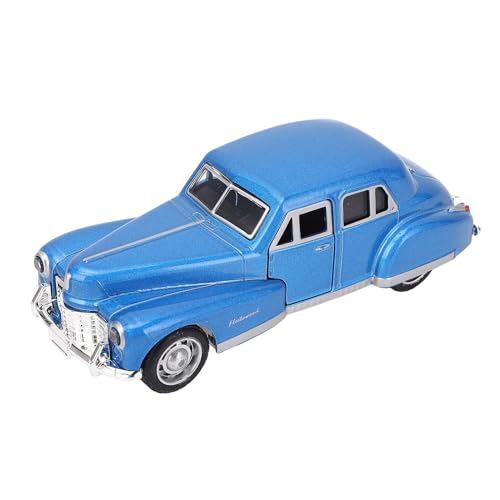 Uplory Classic Alloy Car Model Model Toy Educational Simulation, 1: 32 Skala Vintage Car Model Collectible Dekoration Kinderspielzeugmodellauto mit Pull -Back -Action und offene Tü (Blau) von Uplory